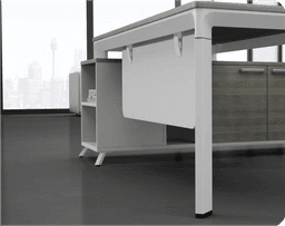 Executive Table Elite Series with side storage options - EliteTable1 in Mumbai by Woodware