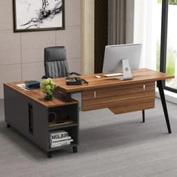 Executive Table Allure Series with side storage options - il_1140xN.2790772242_2yow in Mumbai by Woodware